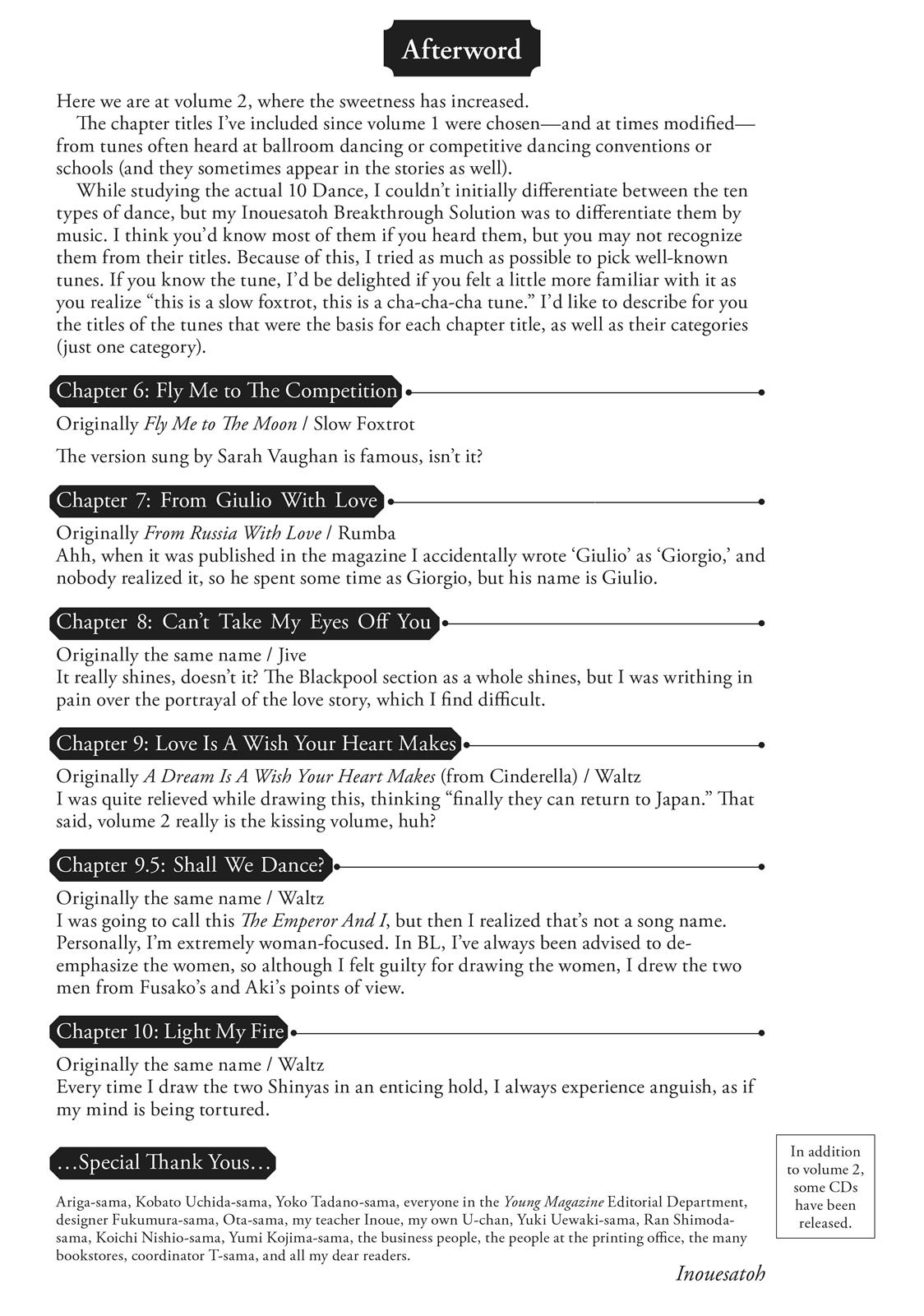 Read 10 Dance ENGLISH Manga Online