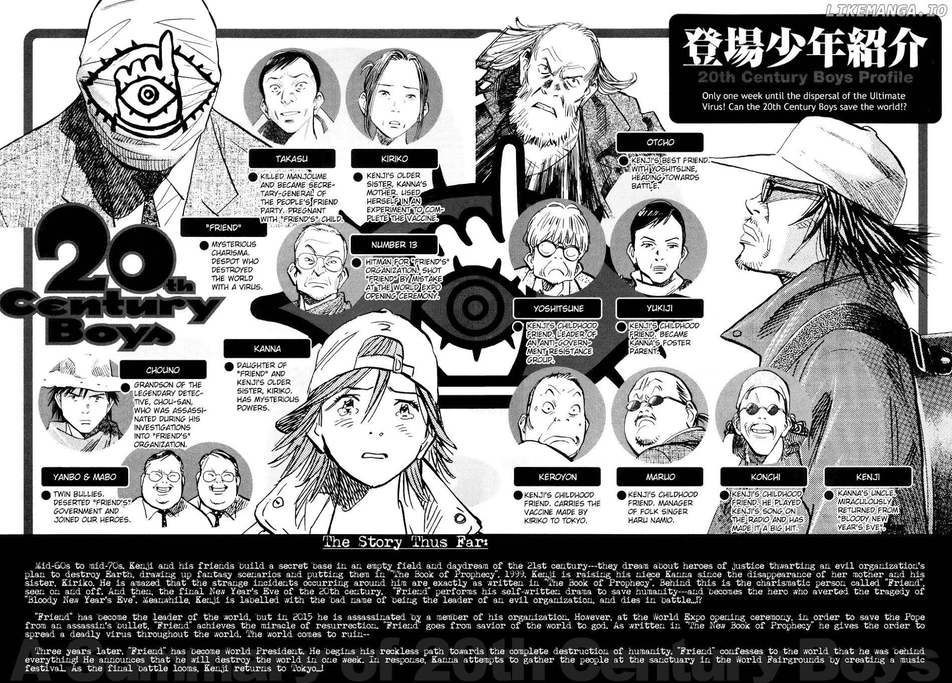 Read 20th Century Boys ENGLISH Manga Online