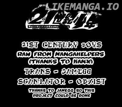 Read 21st Century Boys ENGLISH Manga Online