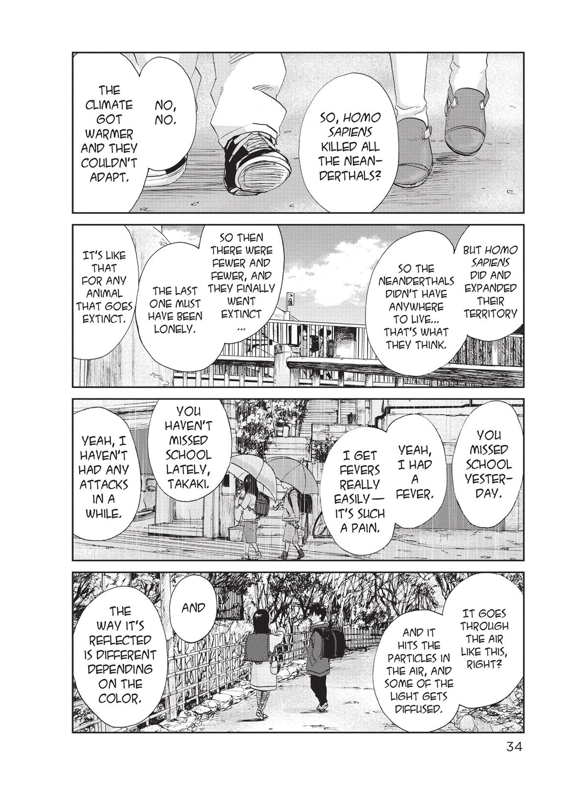 Read 5 Centimeters per Second ENGLISH Manga Online