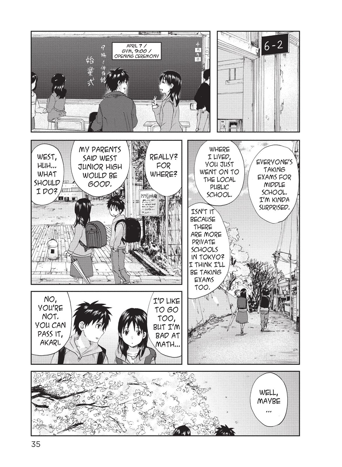 Read 5 Centimeters per Second ENGLISH Manga Online
