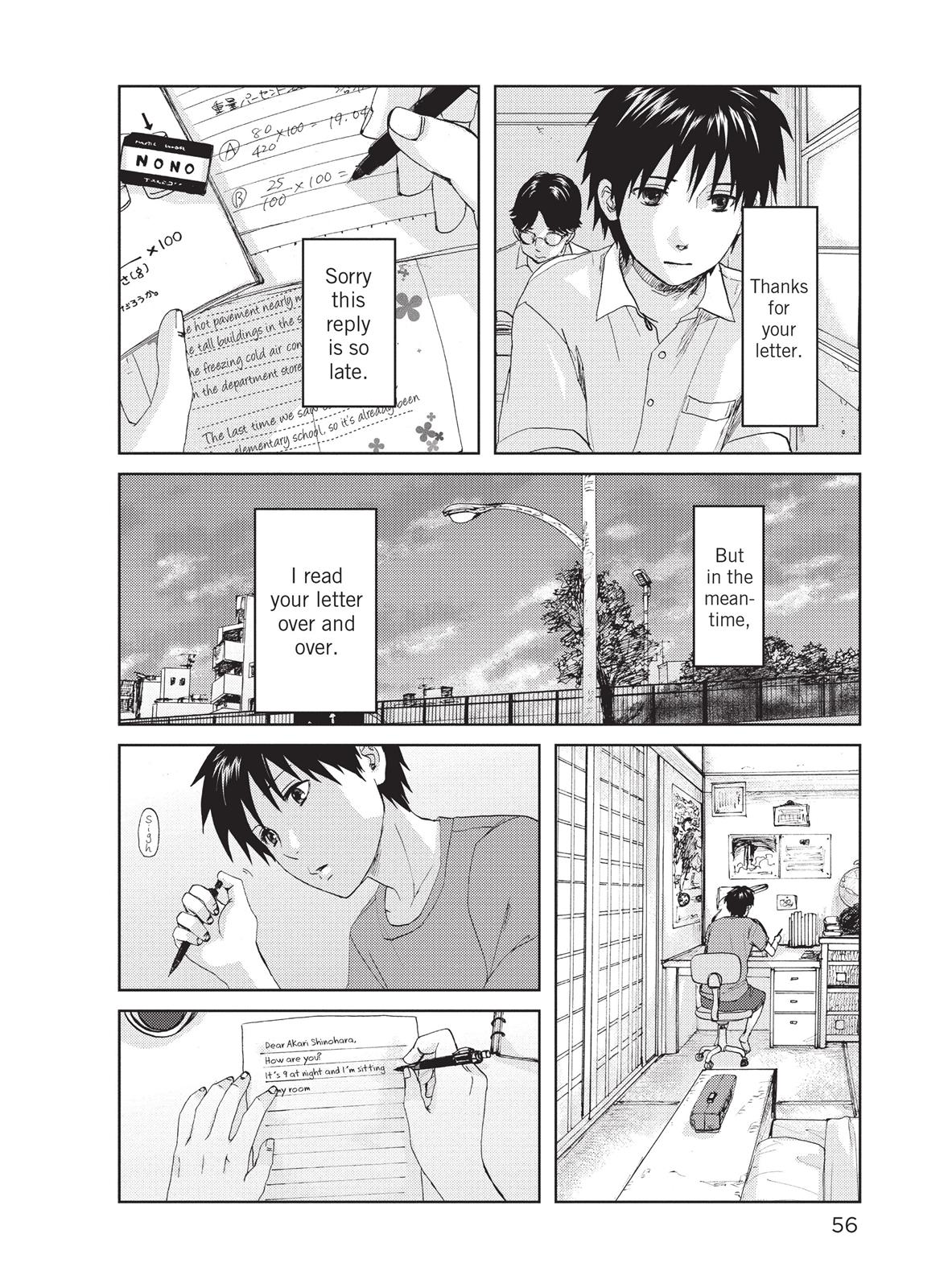 Read 5 Centimeters per Second ENGLISH Manga Online