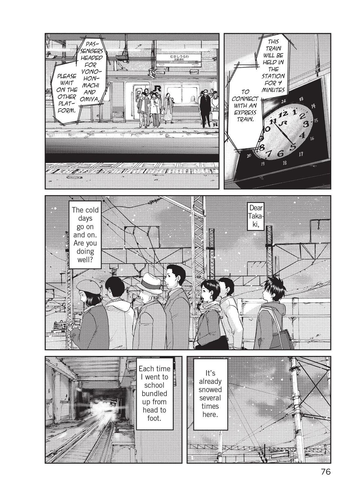 Read 5 Centimeters per Second ENGLISH Manga Online