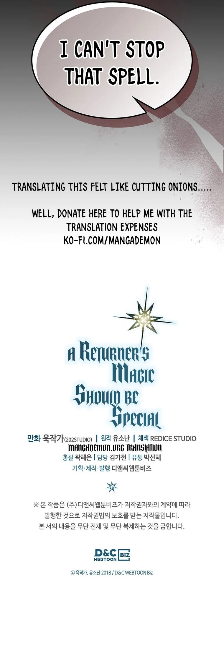 Read A Returner's Magic Should Be Special ENGLISH Manga Online