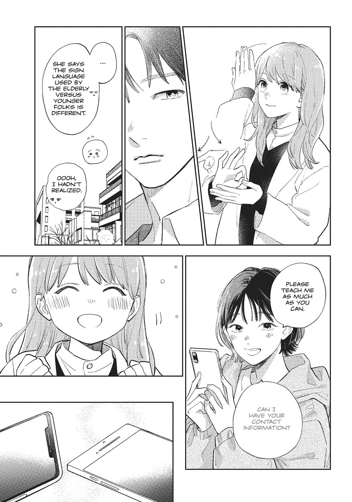 Read A Sign of Affection ENGLISH Manga Online