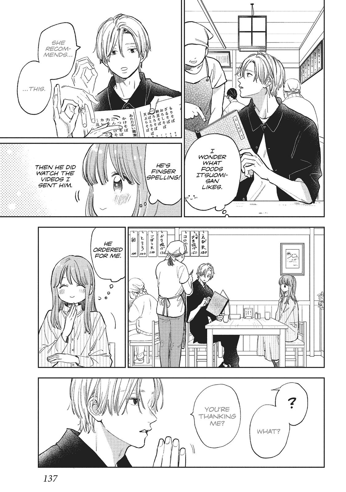 Read A Sign of Affection ENGLISH Manga Online