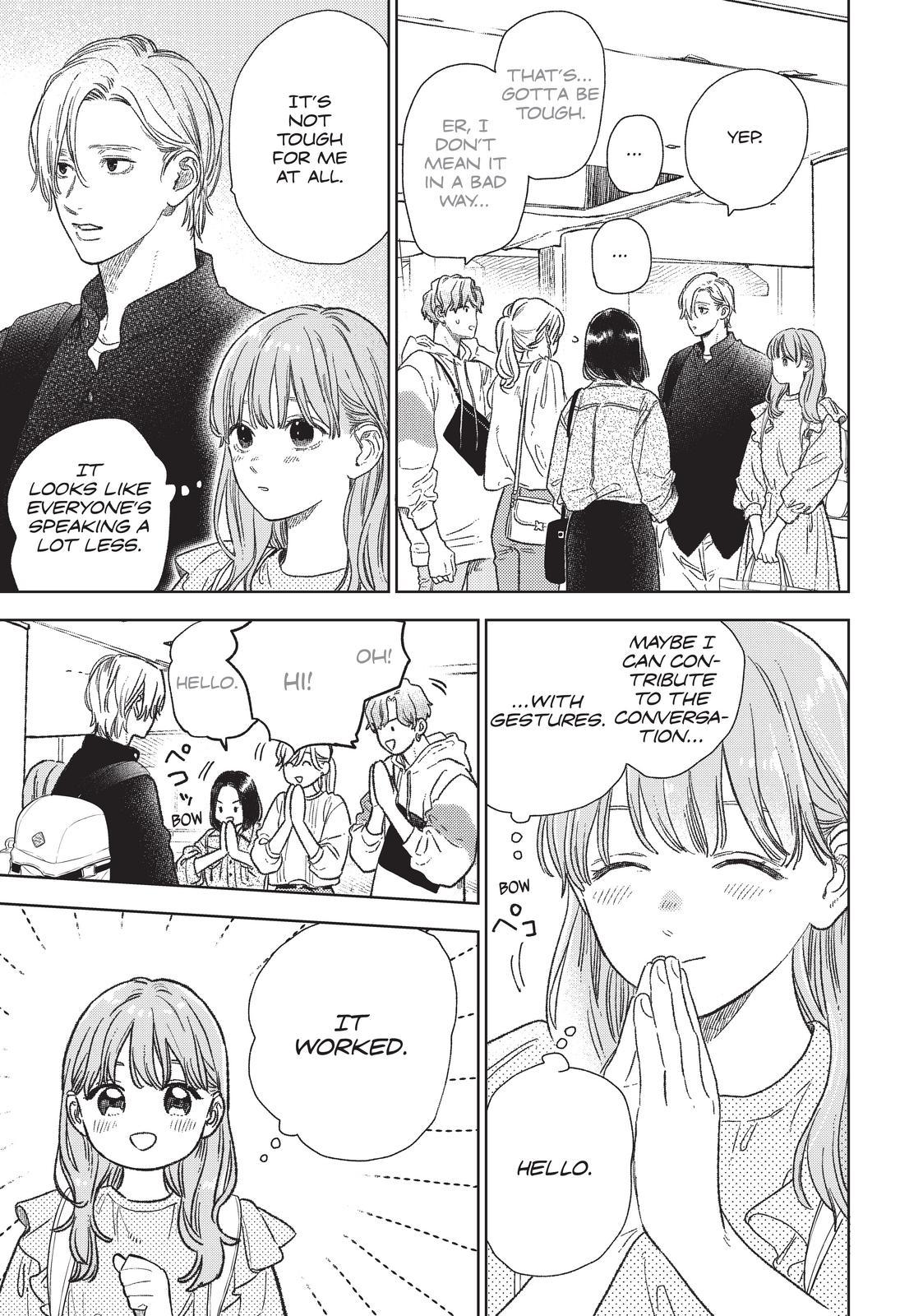 Read A Sign of Affection ENGLISH Manga Online