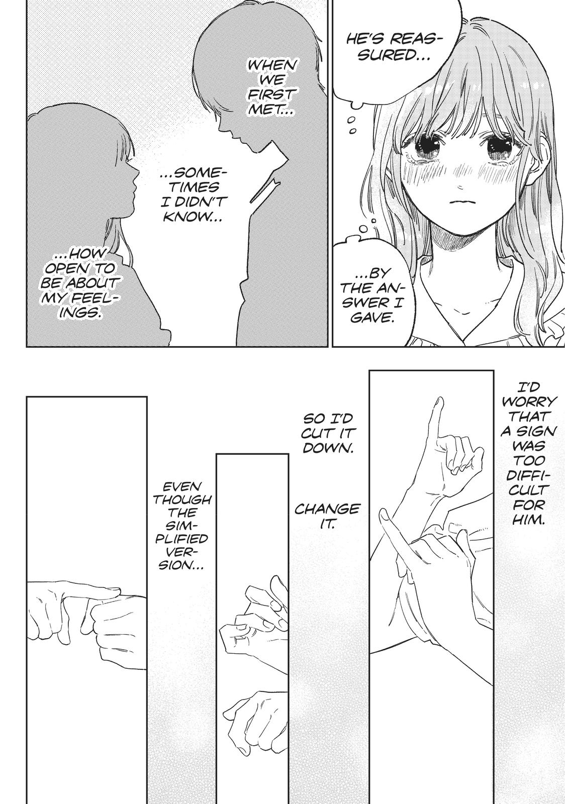 Read A Sign of Affection ENGLISH Manga Online