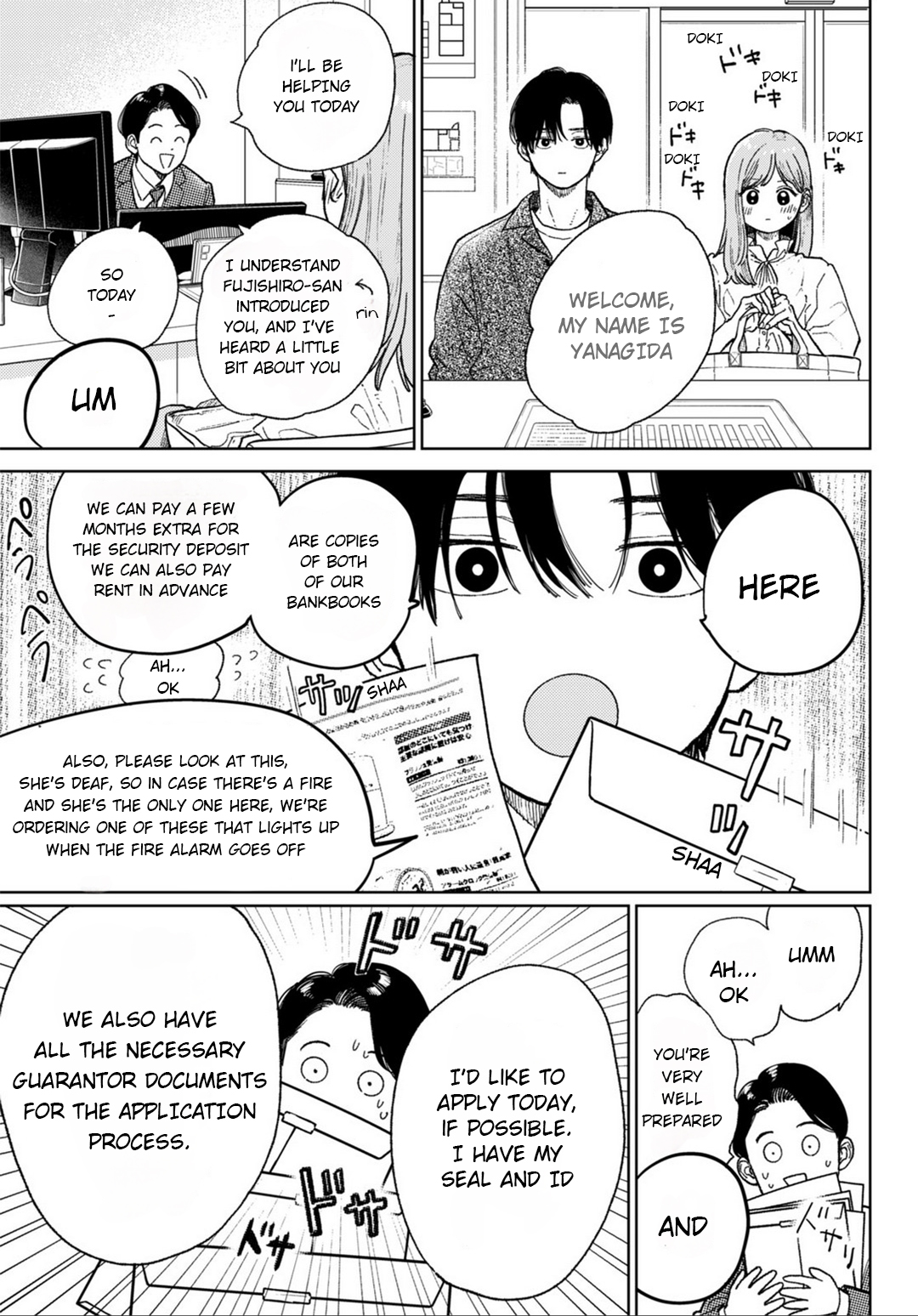 Read A Sign of Affection ENGLISH Manga Online