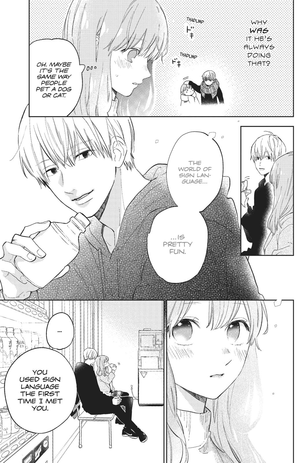 Read A Sign of Affection ENGLISH Manga Online