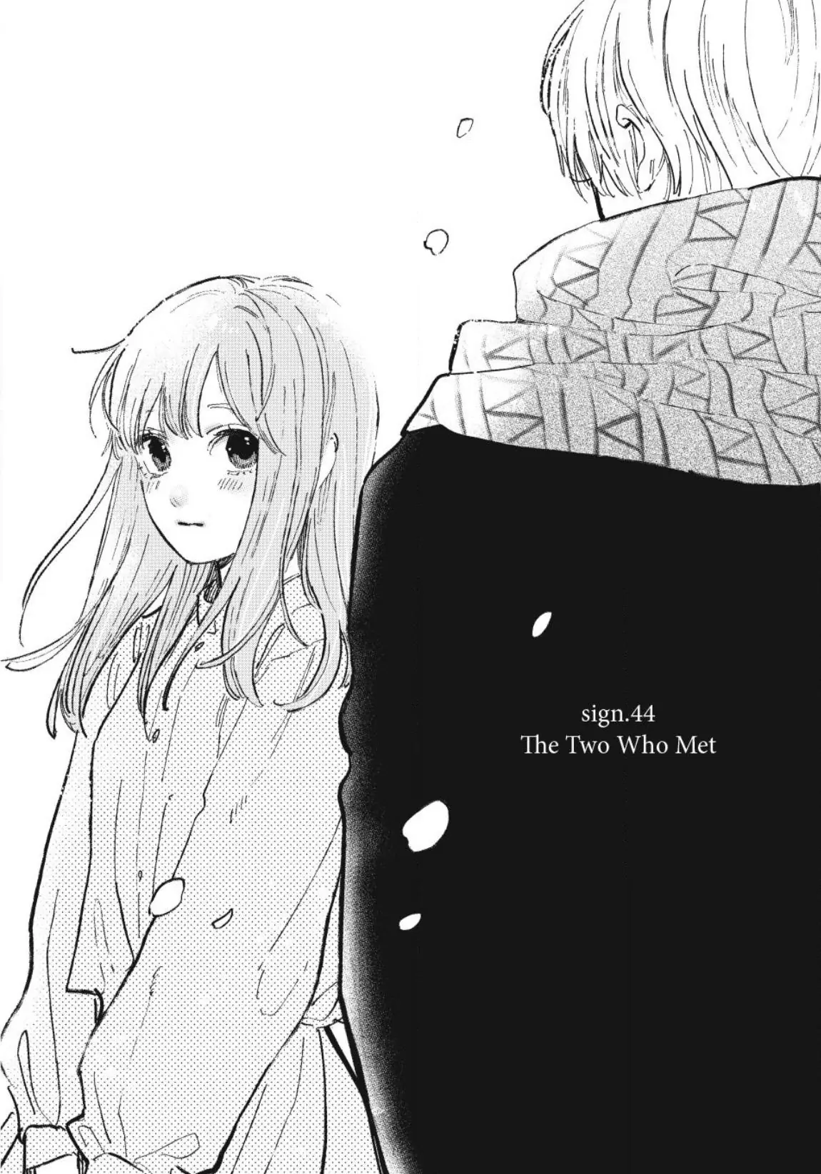 Read A Sign of Affection ENGLISH Manga Online