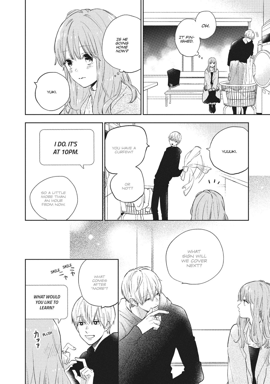 Read A Sign of Affection ENGLISH Manga Online