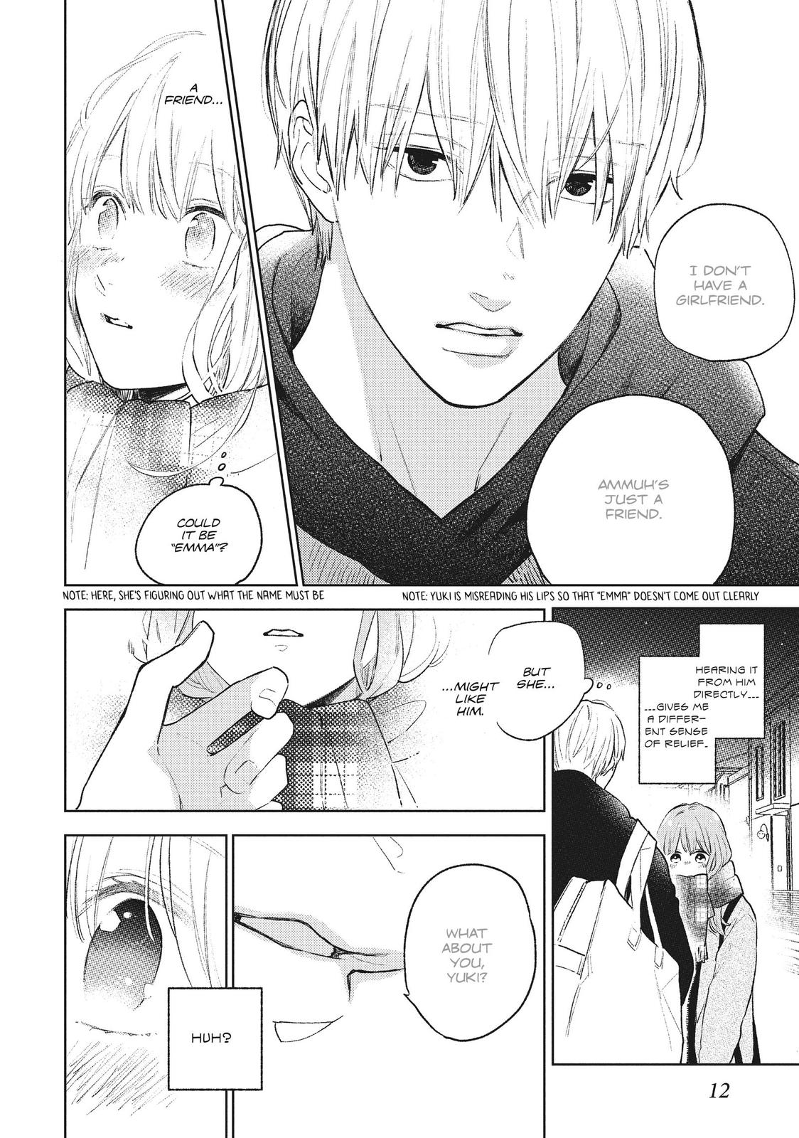 Read A Sign of Affection ENGLISH Manga Online