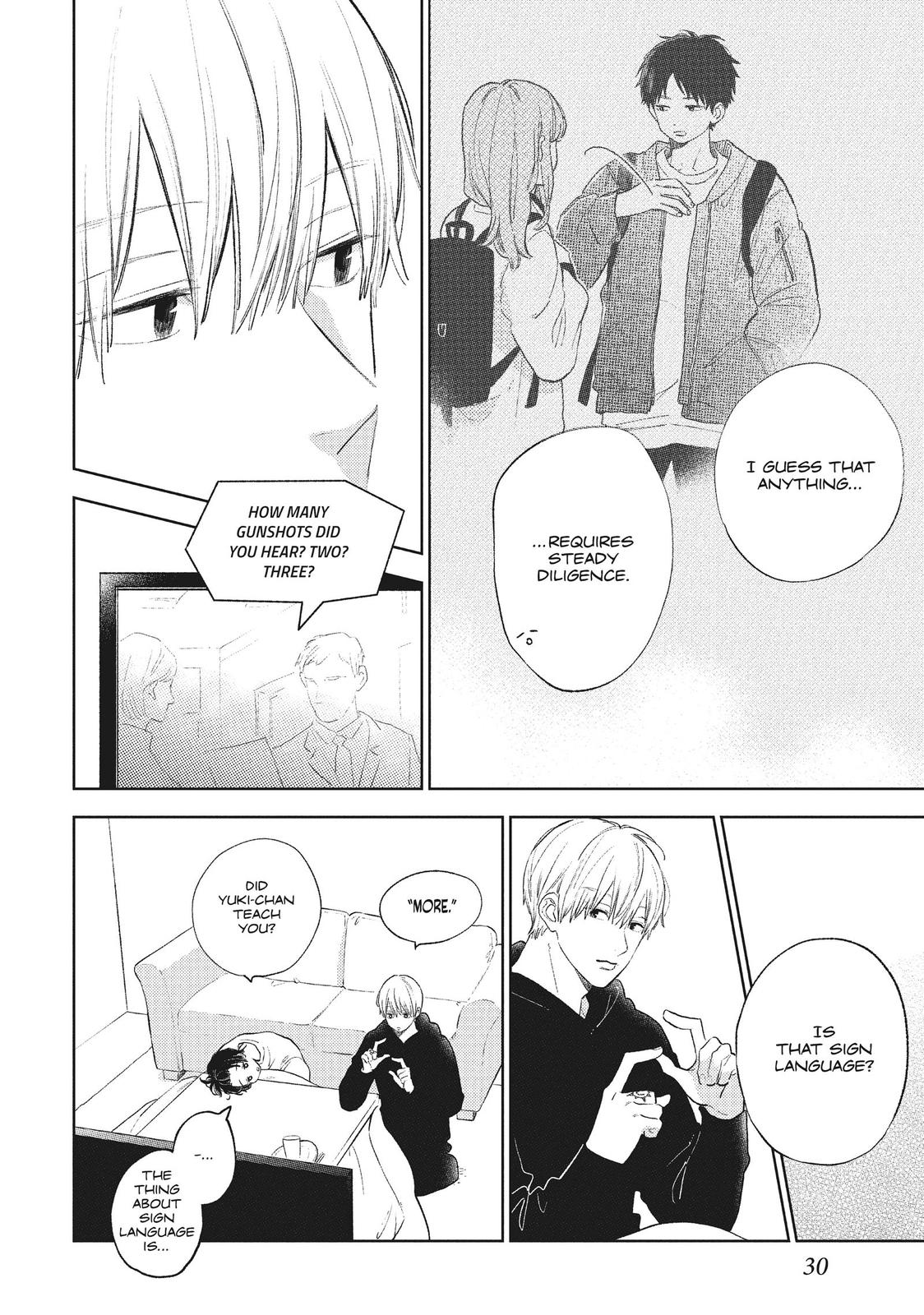 Read A Sign of Affection ENGLISH Manga Online