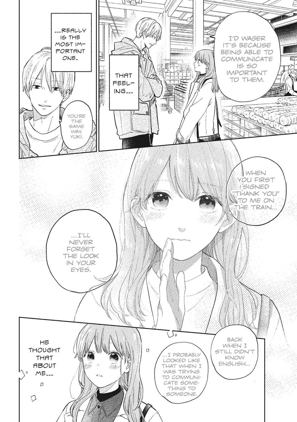 Read A Sign of Affection ENGLISH Manga Online