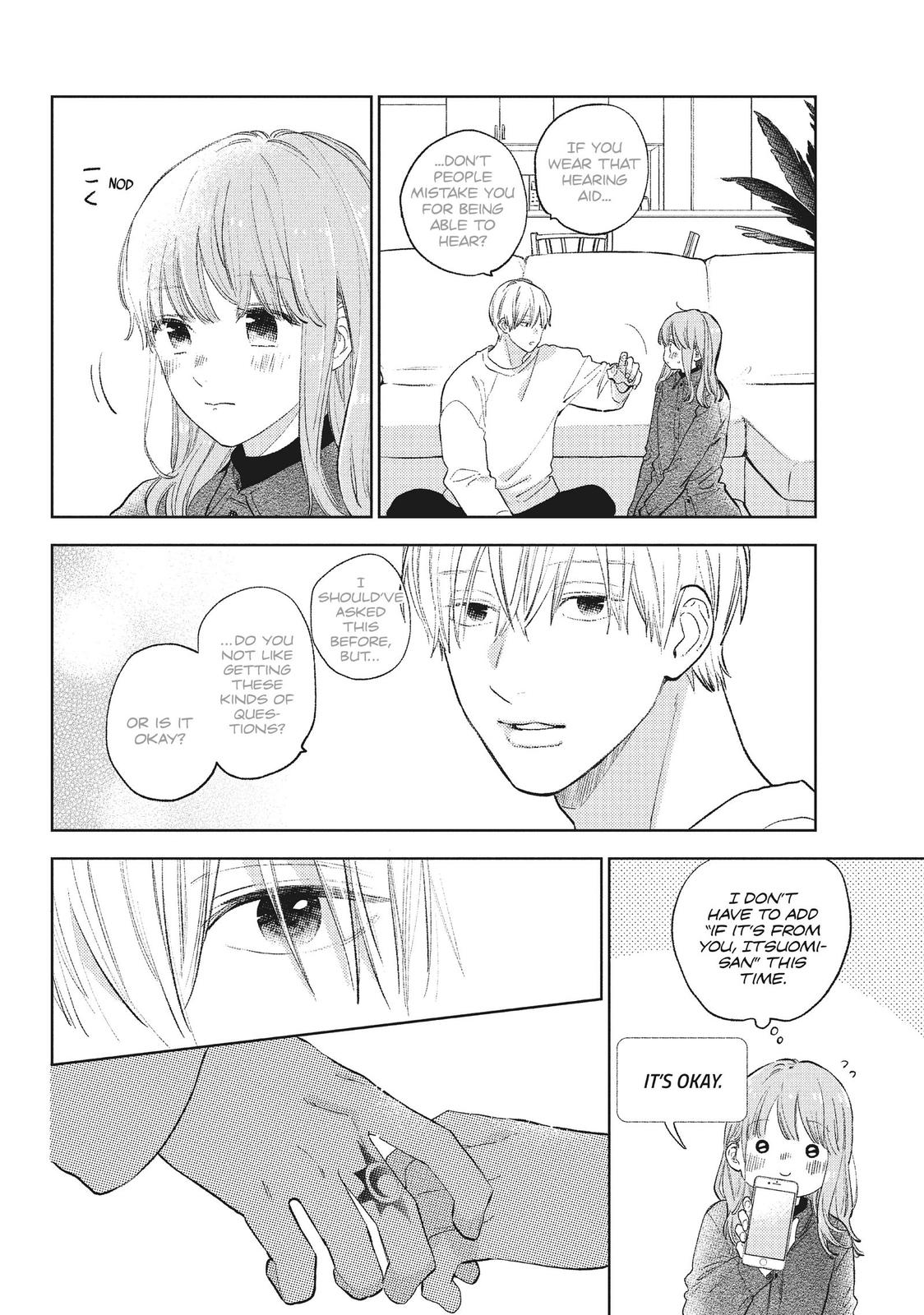 Read A Sign of Affection ENGLISH Manga Online