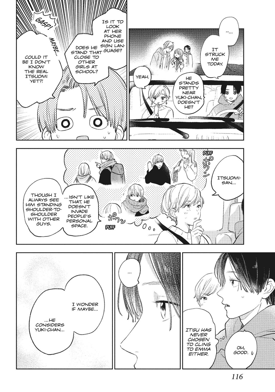 Read A Sign of Affection ENGLISH Manga Online