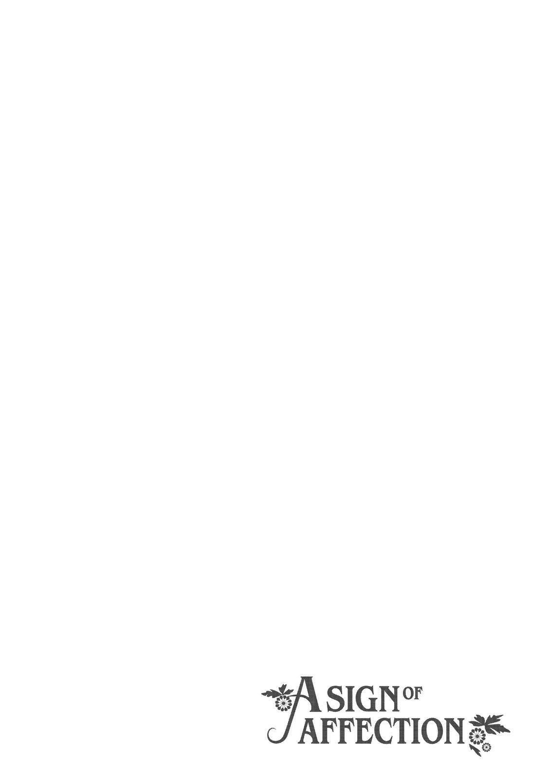 Read A Sign of Affection ENGLISH Manga Online