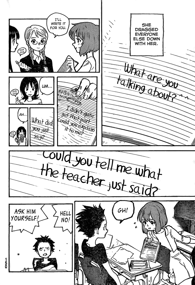 Read A Silent Voice ENGLISH Manga Online