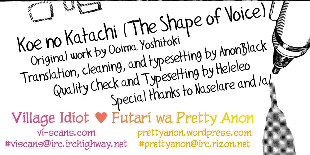 Read A Silent Voice ENGLISH Manga Online