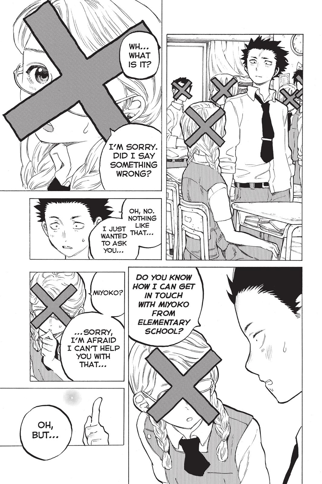 Read A Silent Voice ENGLISH Manga Online