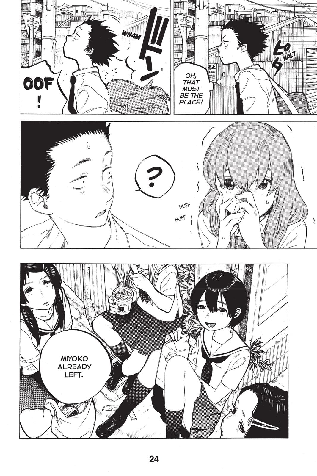 Read A Silent Voice ENGLISH Manga Online