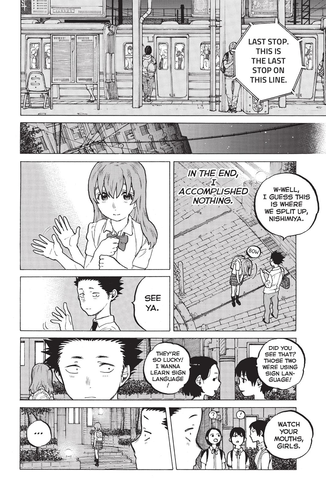 Read A Silent Voice ENGLISH Manga Online