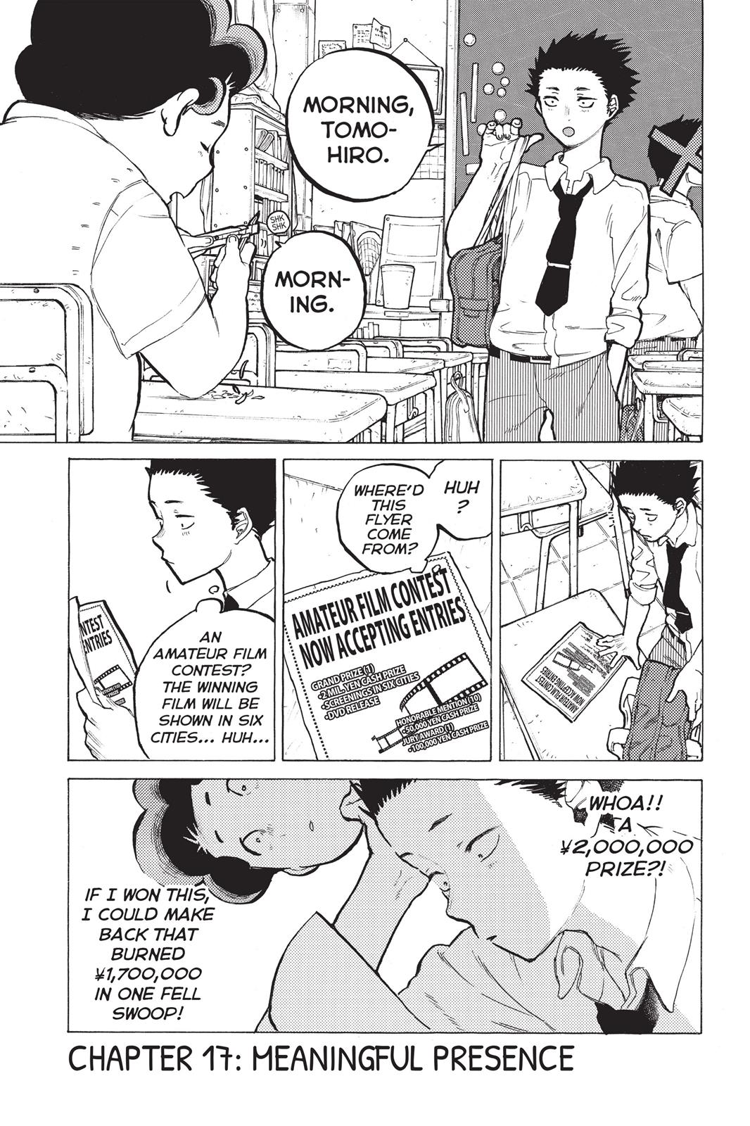 Read A Silent Voice ENGLISH Manga Online