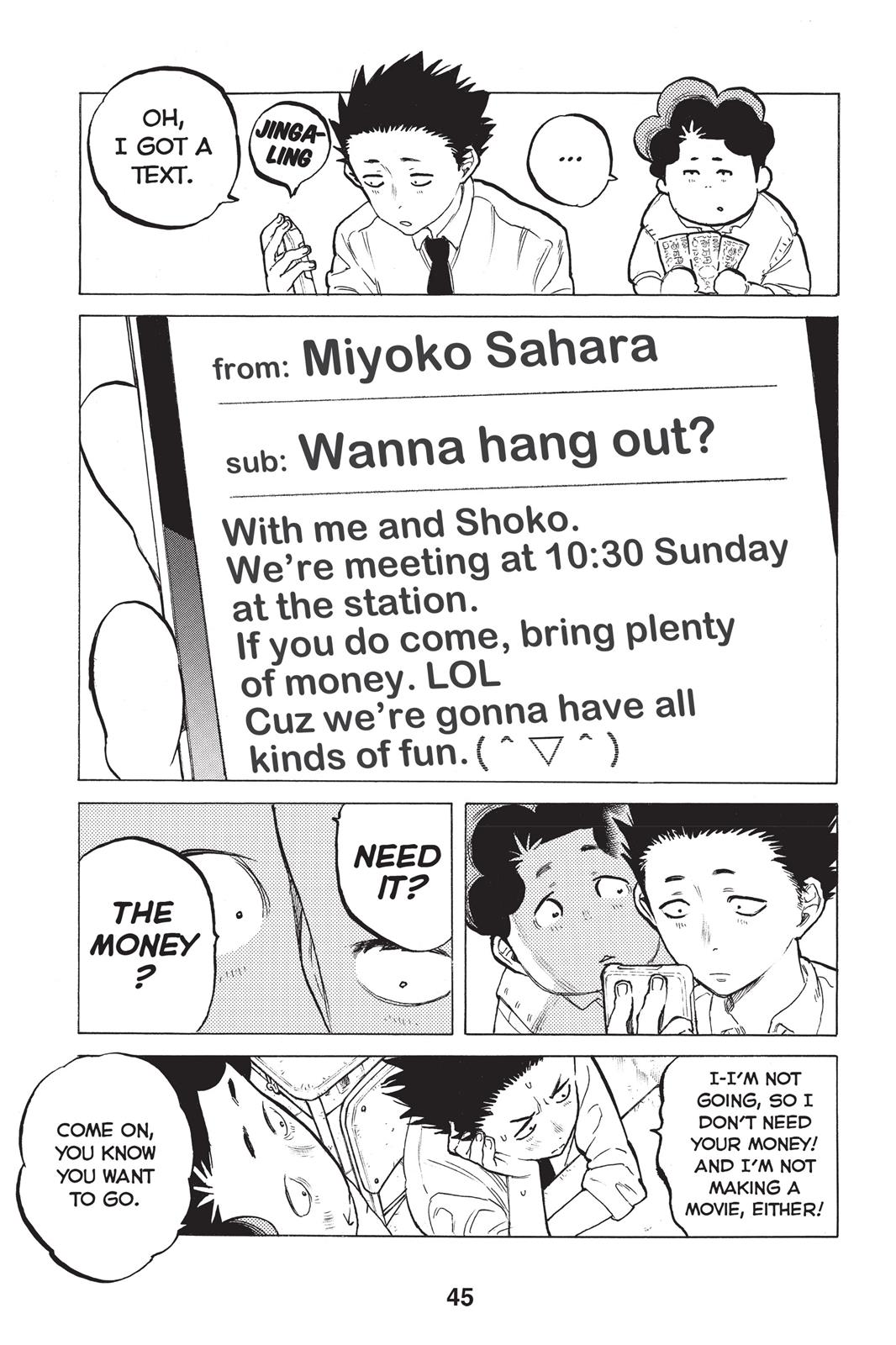Read A Silent Voice ENGLISH Manga Online