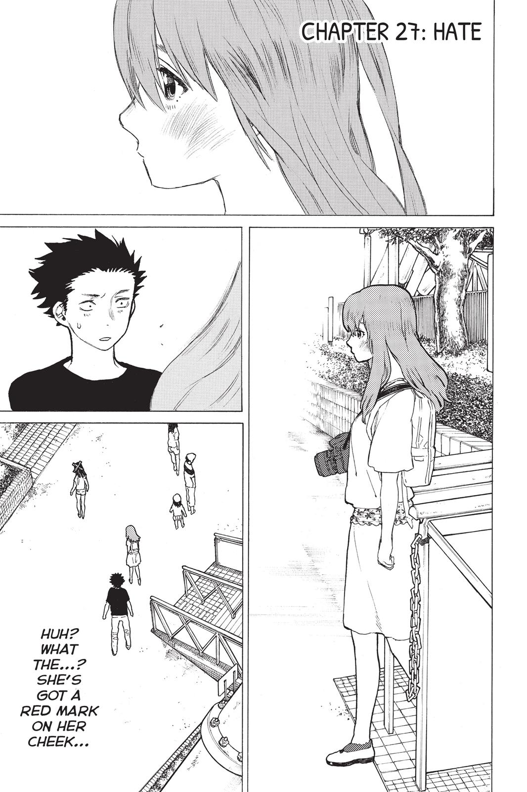 Read A Silent Voice ENGLISH Manga Online