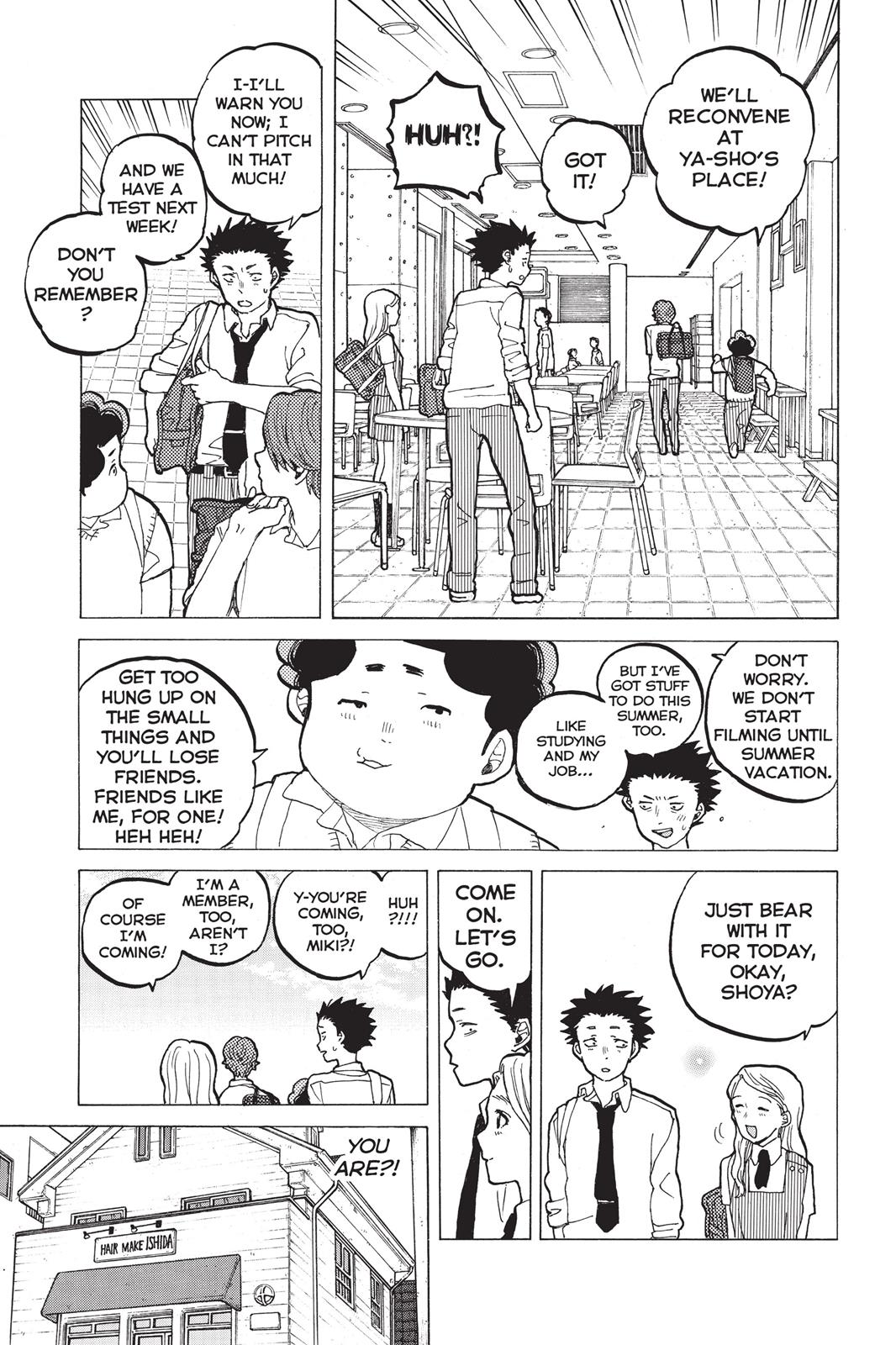 Read A Silent Voice ENGLISH Manga Online