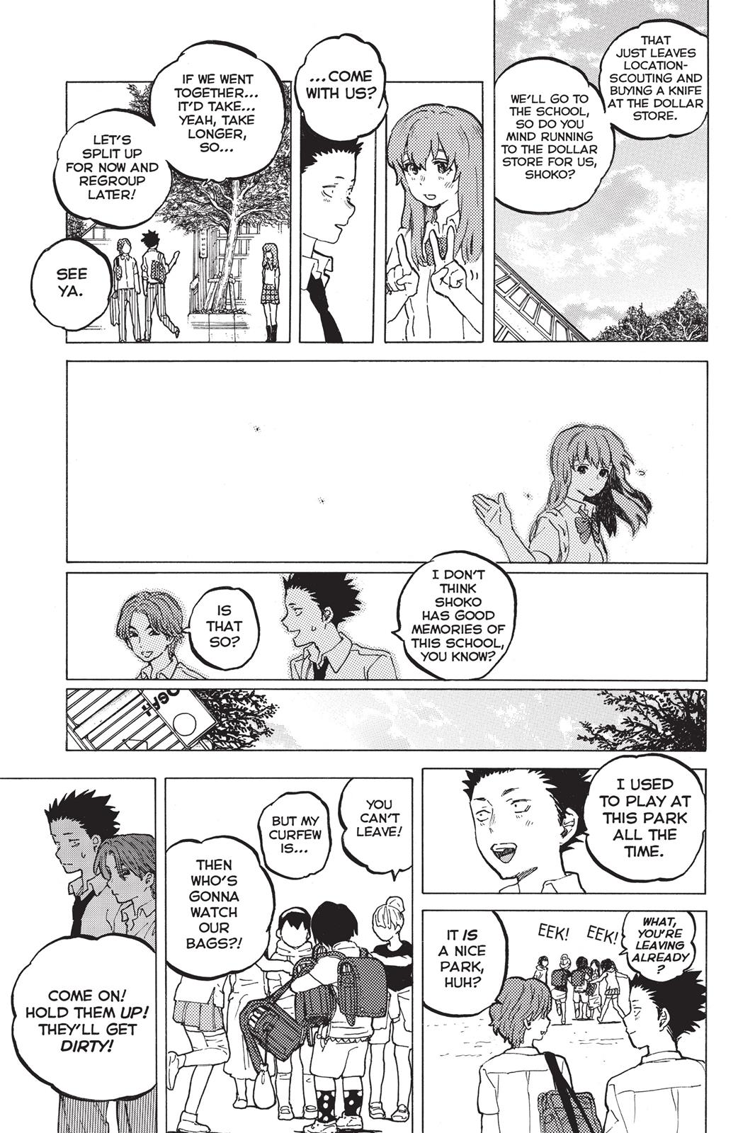 Read A Silent Voice ENGLISH Manga Online
