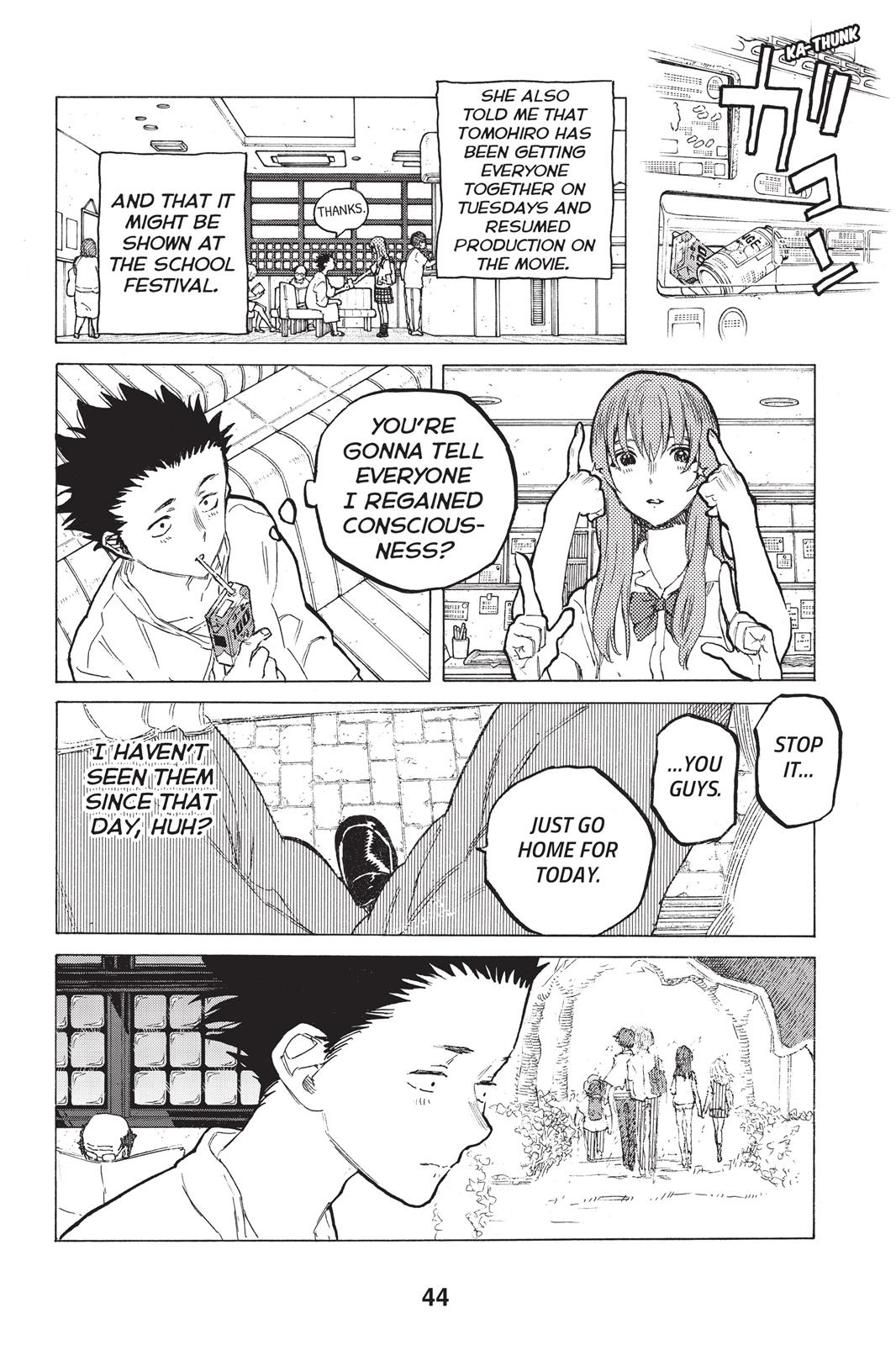 Read A Silent Voice ENGLISH Manga Online