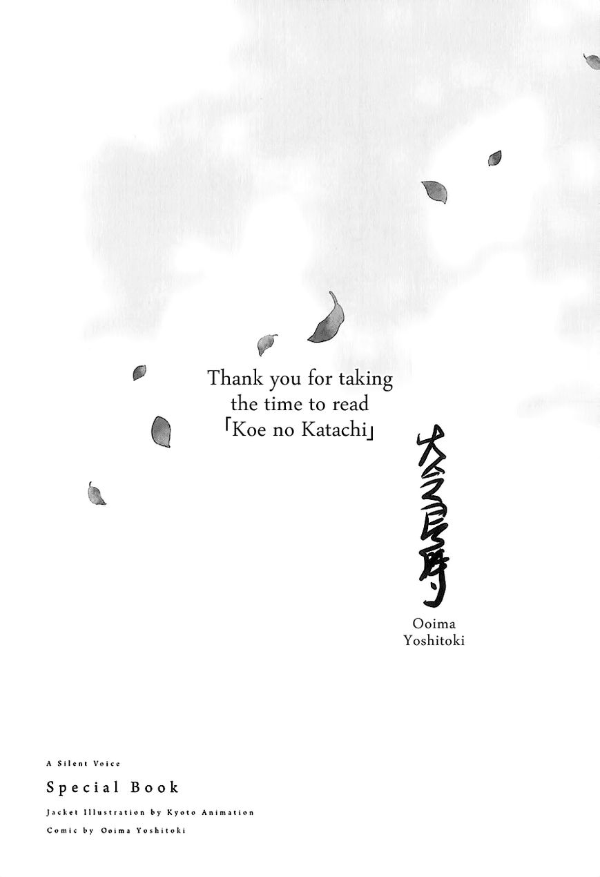 Read A Silent Voice ENGLISH Manga Online