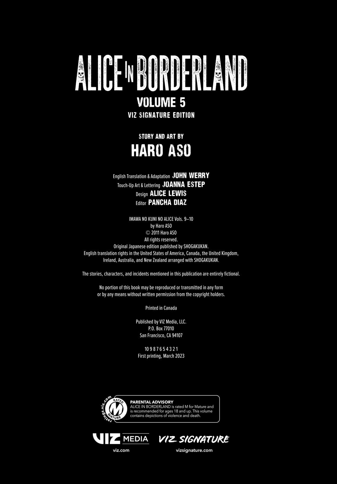 Read Alice in Borderland ENGLISH Manga Online