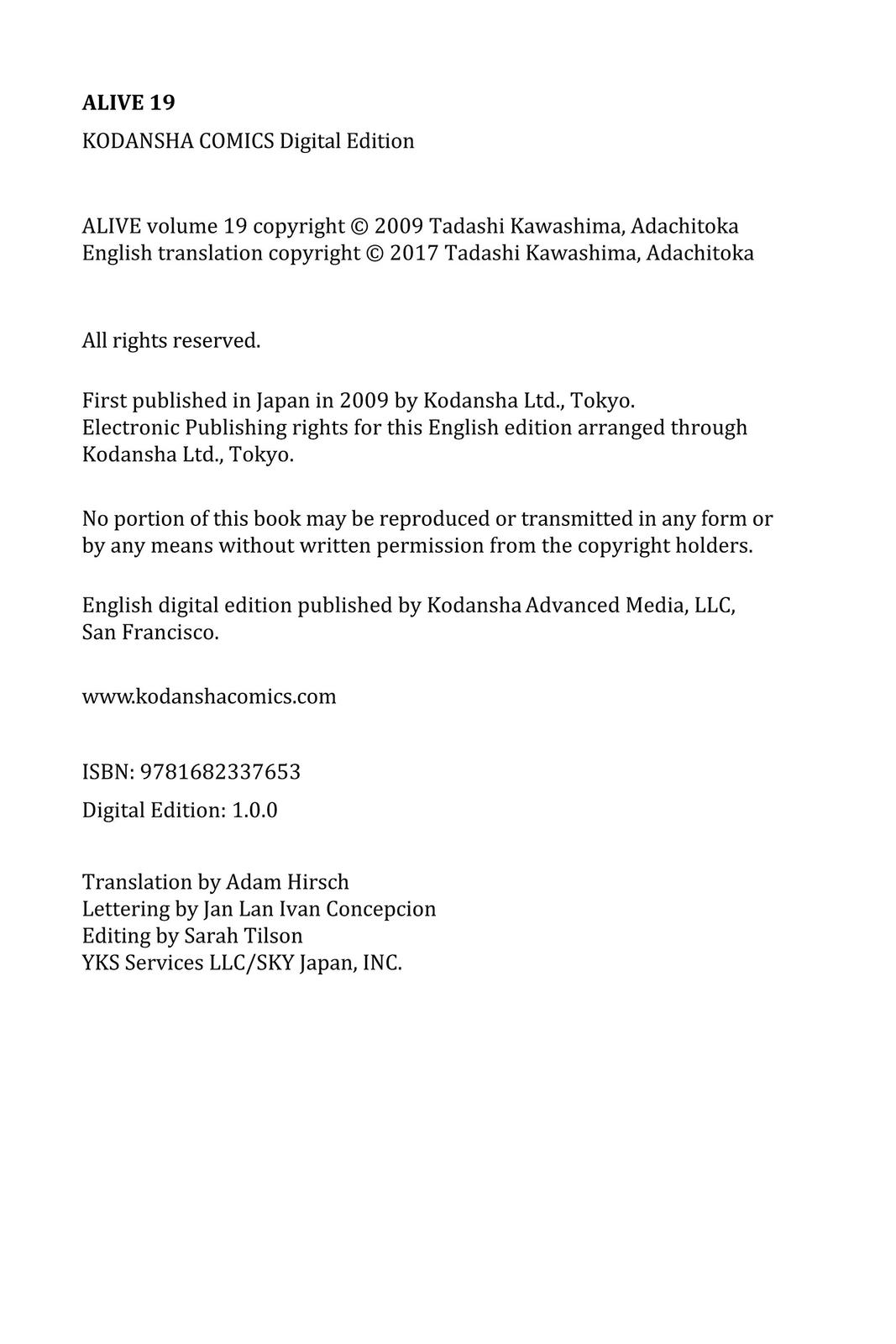 Read Alive_ The Final Evolution ENGLISH Manga Online