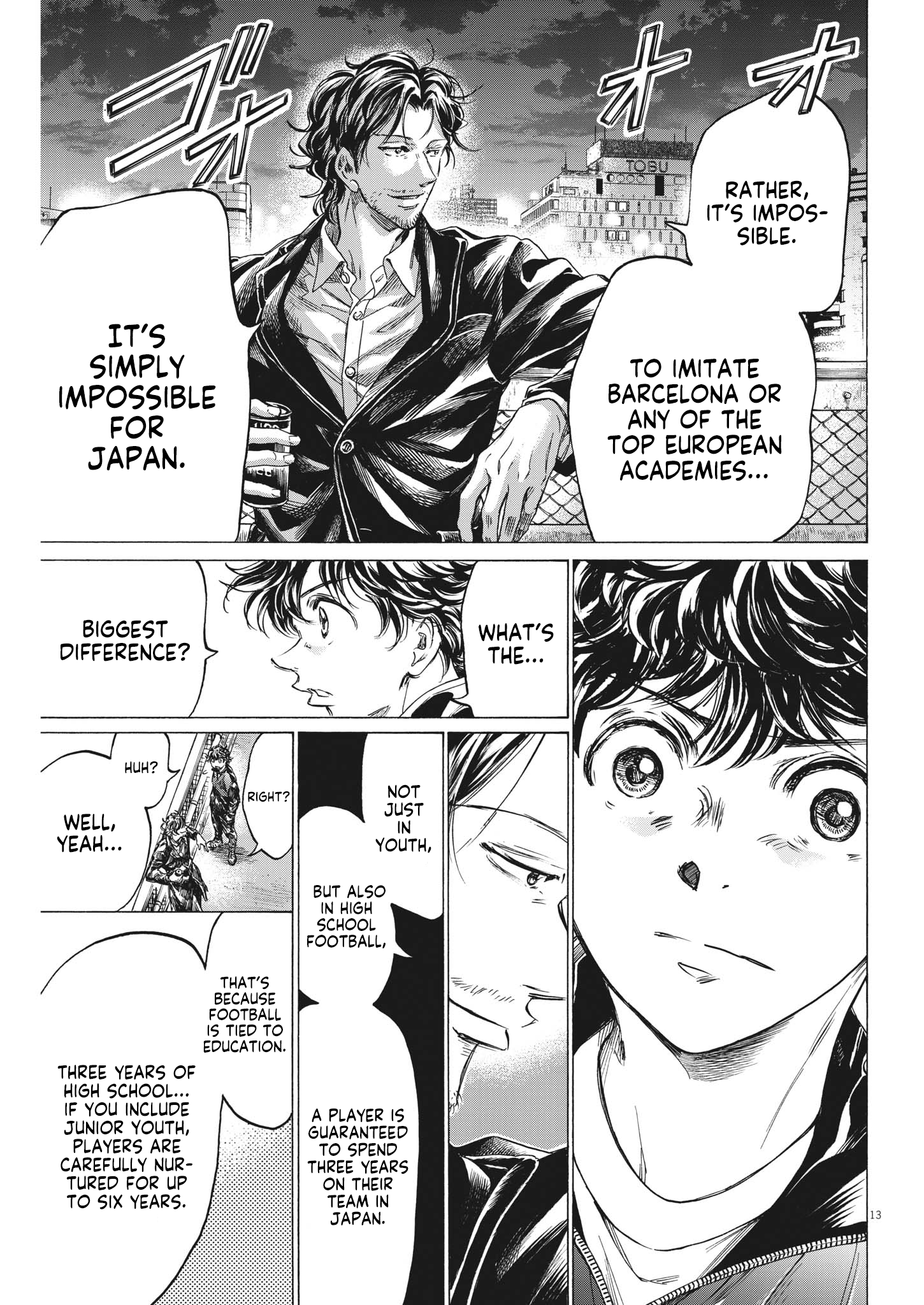 Read Ao Ashi ENGLISH Manga Online