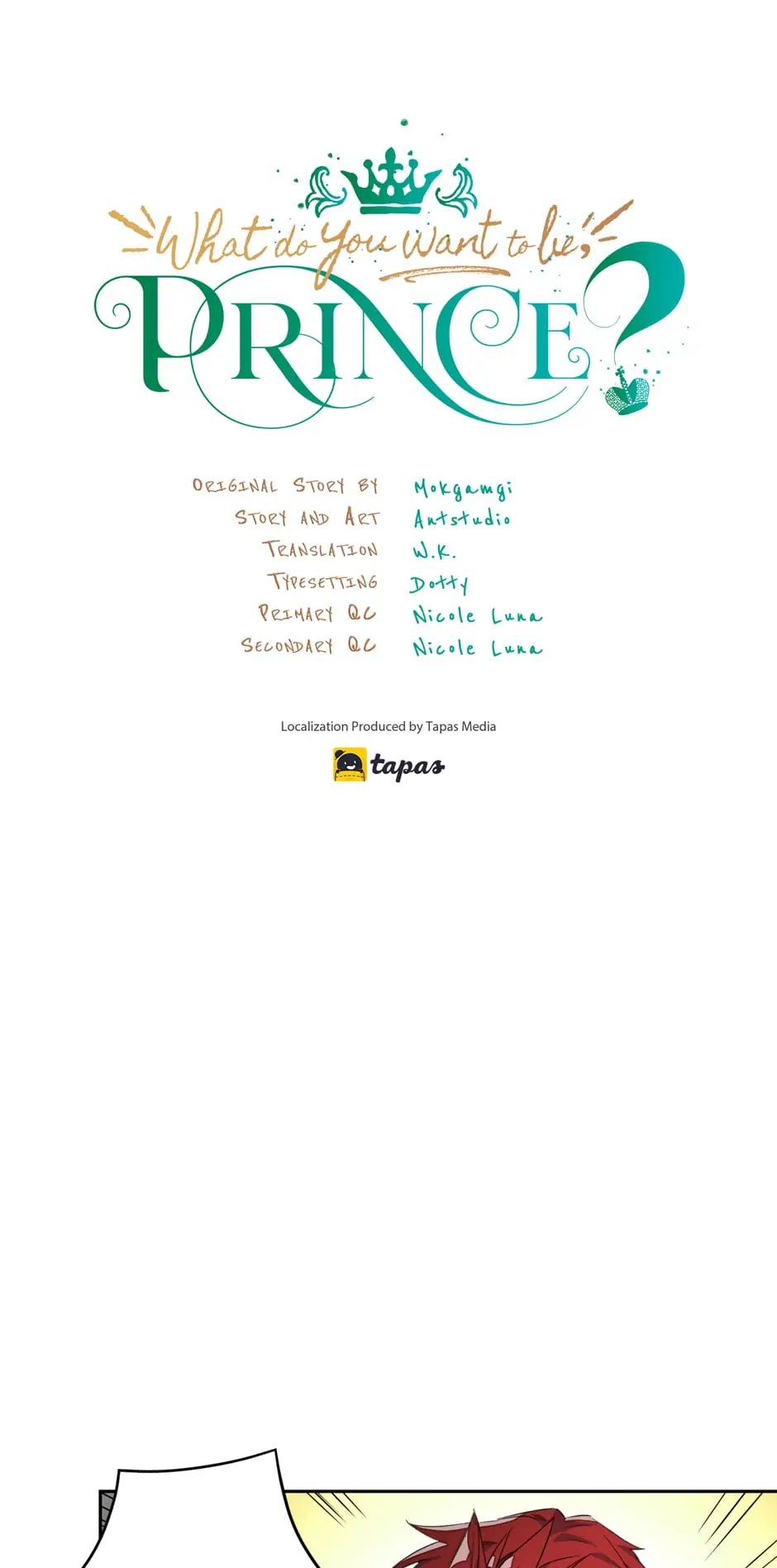 Read As You Wish, Prince ENGLISH Manga Online