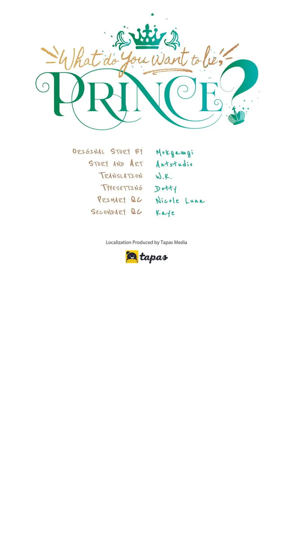 Read As You Wish, Prince ENGLISH Manga Online