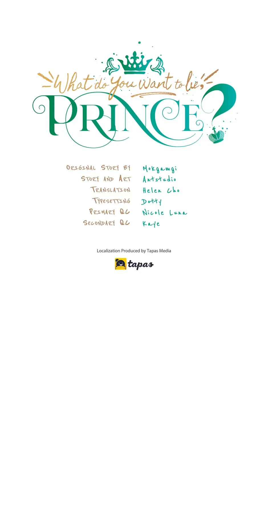 Read As You Wish, Prince ENGLISH Manga Online