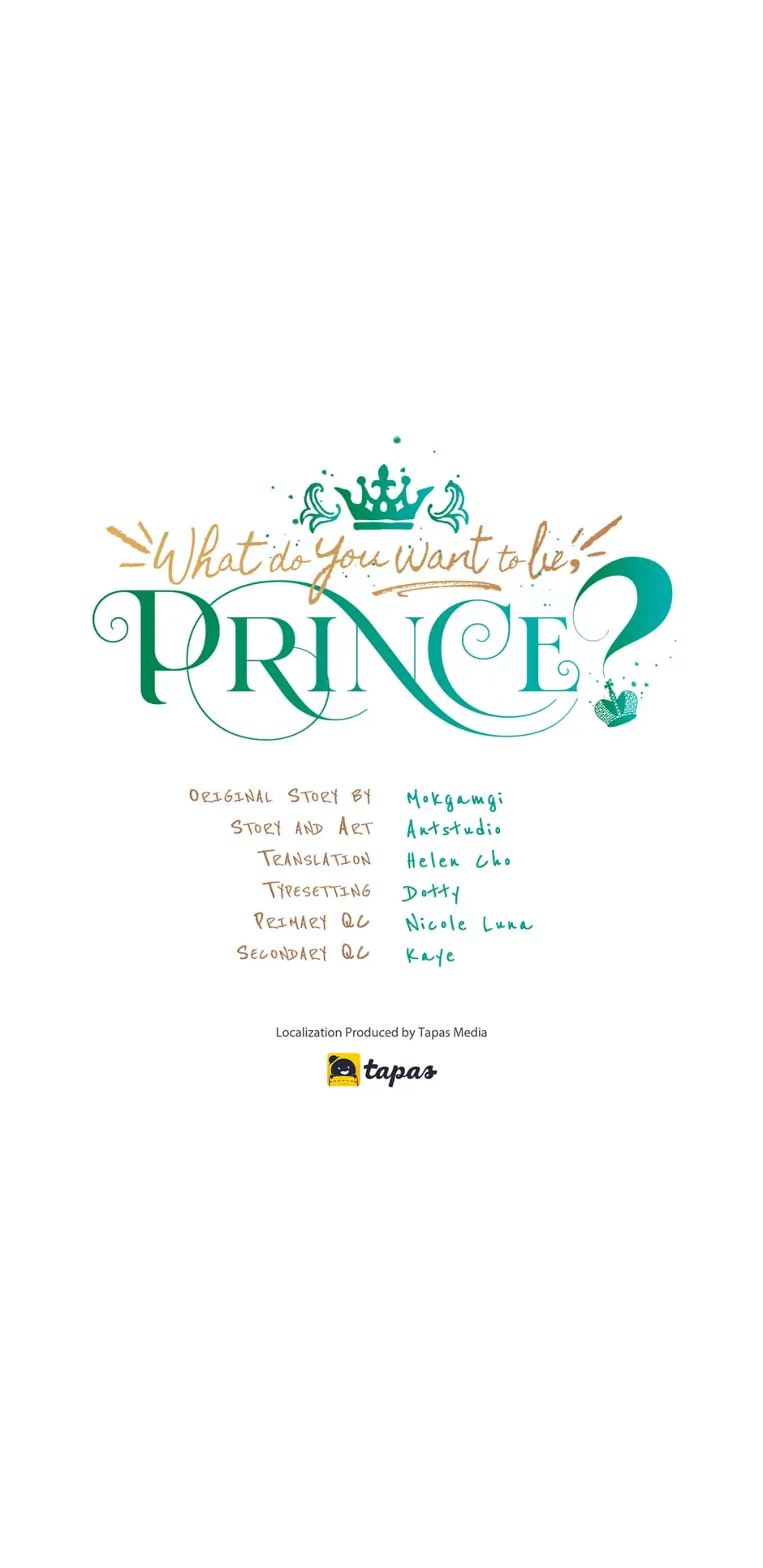 Read As You Wish, Prince ENGLISH Manga Online