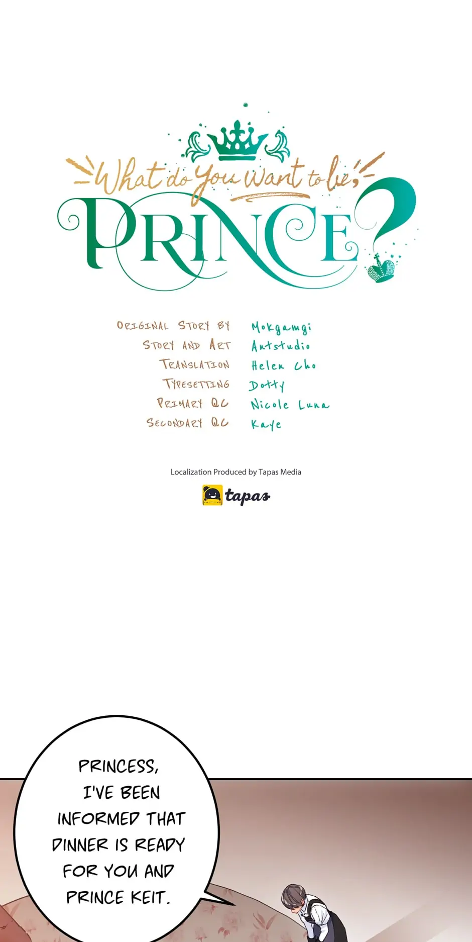 Read As You Wish, Prince ENGLISH Manga Online