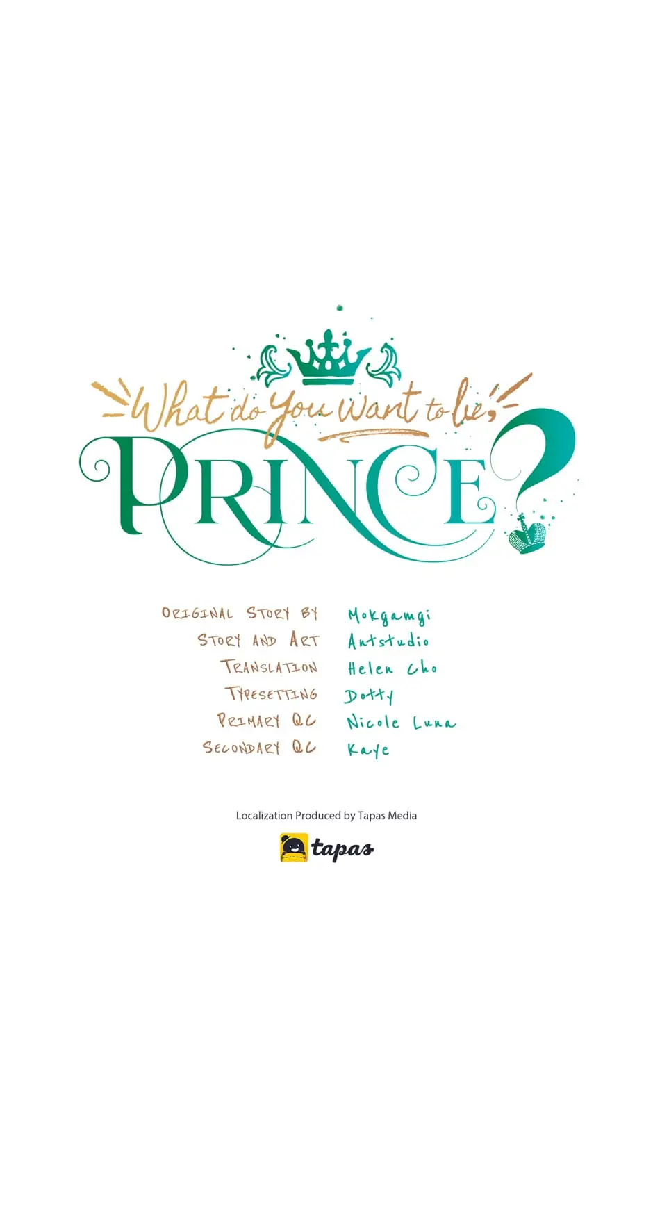 Read As You Wish, Prince ENGLISH Manga Online