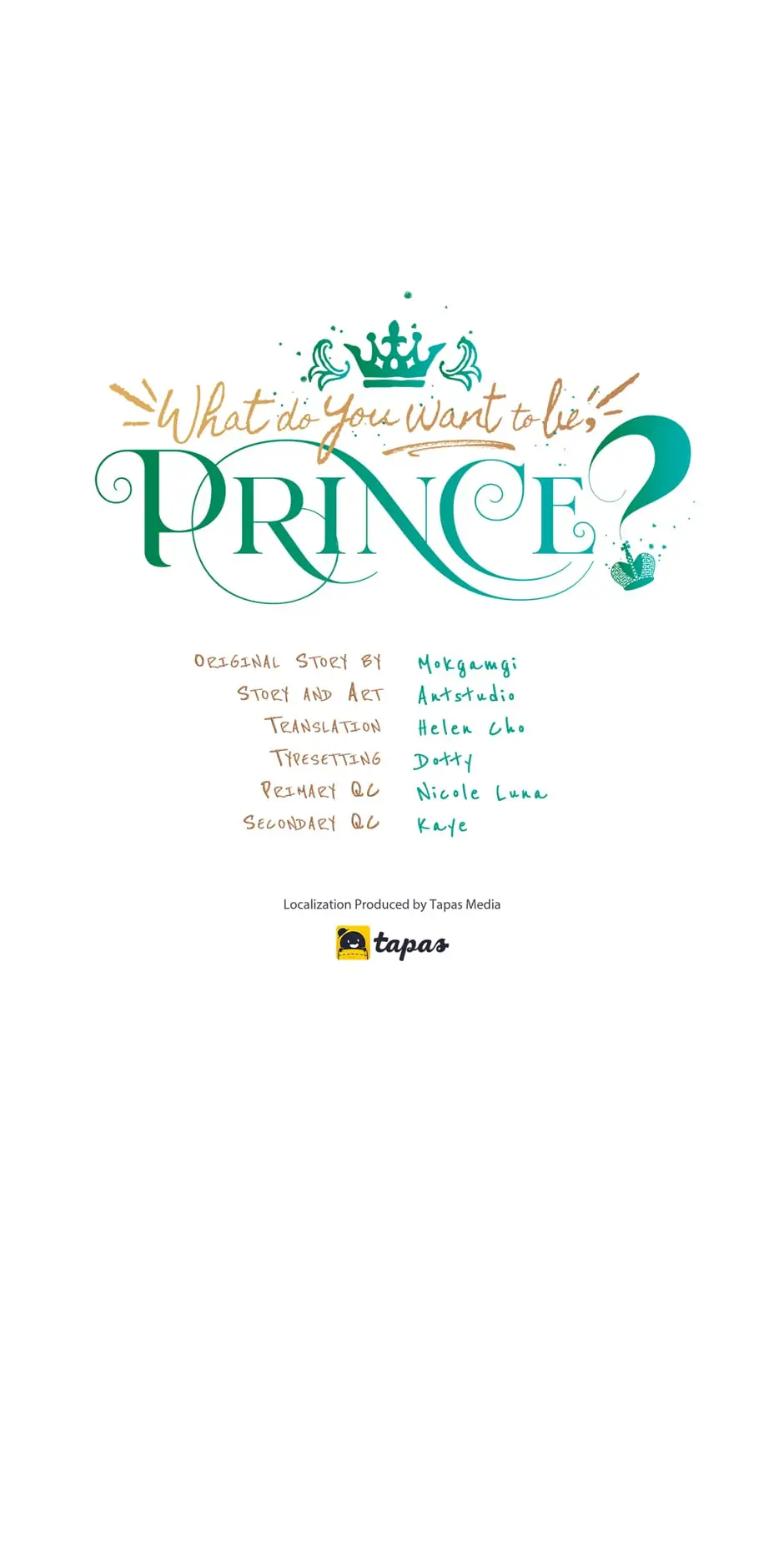 Read As You Wish, Prince ENGLISH Manga Online