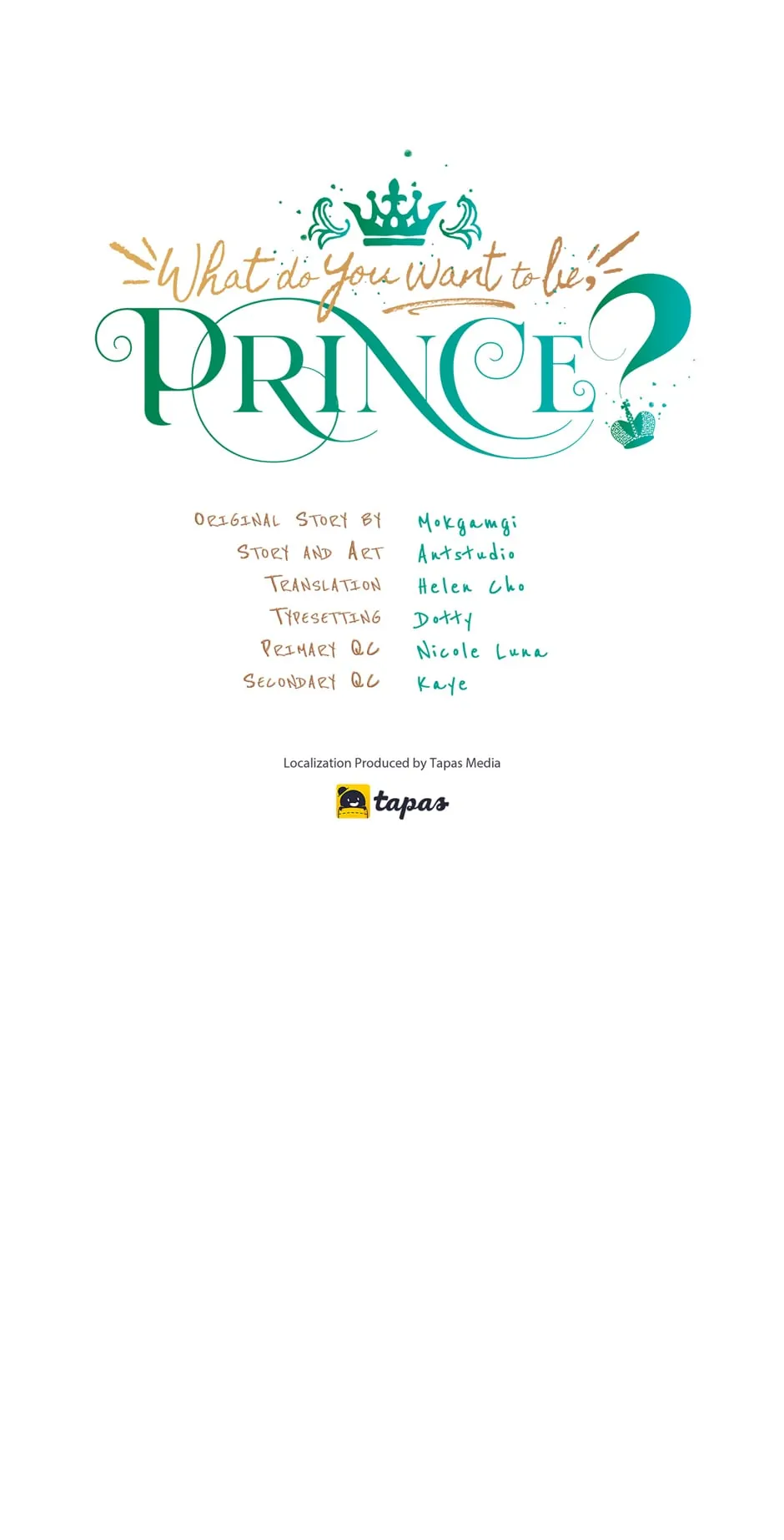 Read As You Wish, Prince ENGLISH Manga Online
