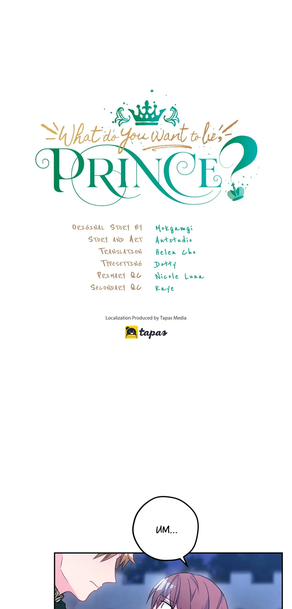 Read As You Wish, Prince ENGLISH Manga Online