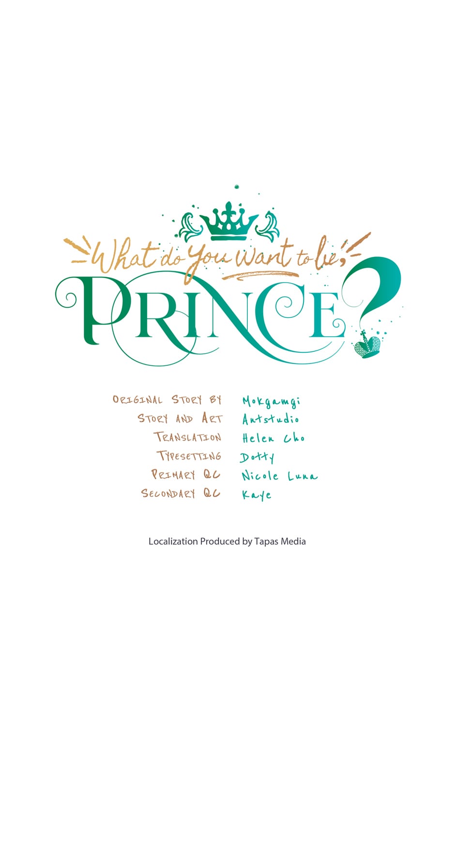 Read As You Wish, Prince ENGLISH Manga Online