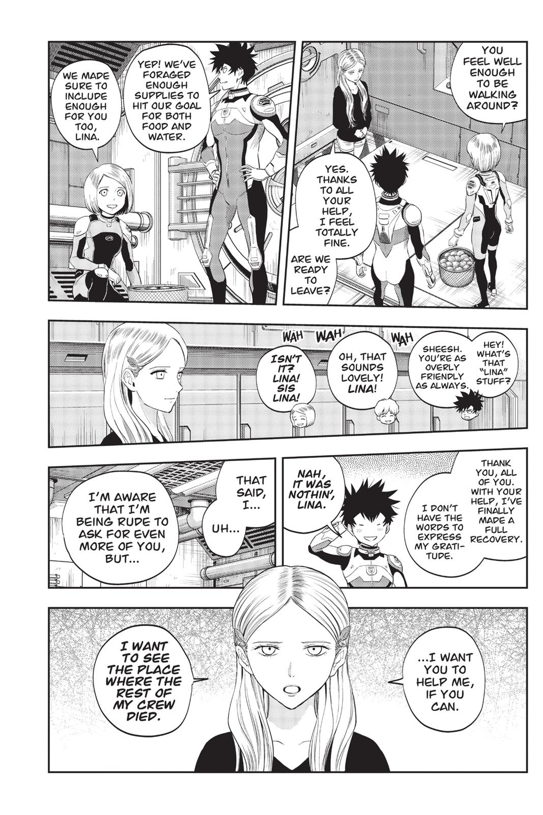 Read Astra Lost in Space ENGLISH Manga Online