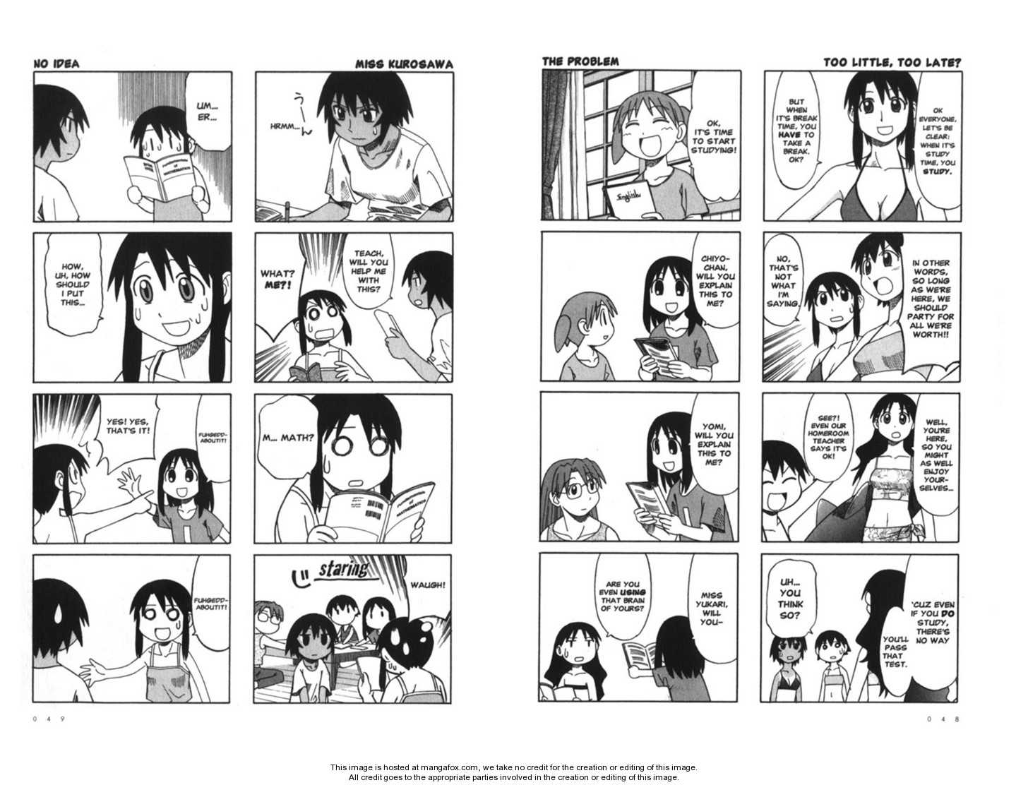 Read Azumanga Daioh ENGLISH Manga Online