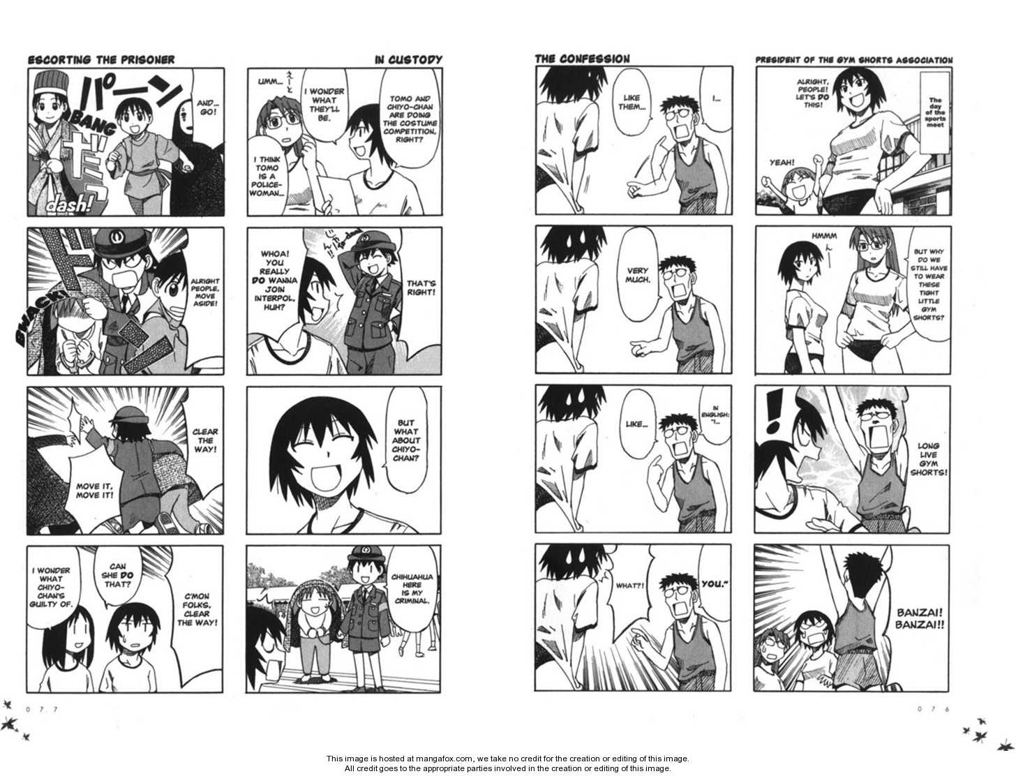 Read Azumanga Daioh ENGLISH Manga Online